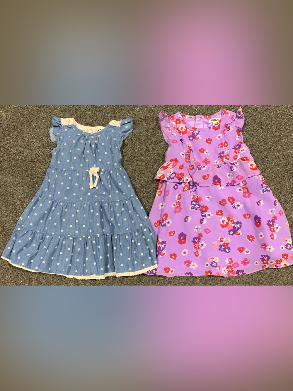 Two girls 24 month dresses